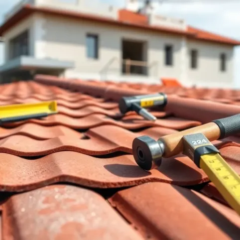 Cena za metr położenia dachówki 2024