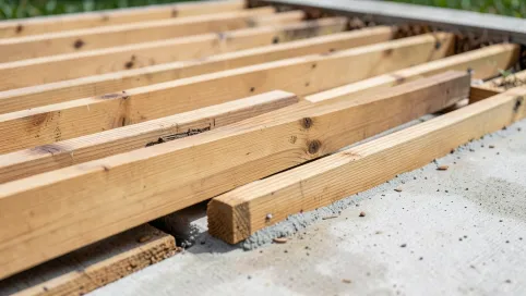 co ile legar pod deske tarasowa