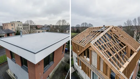 Co tańszy dach płaski czy spadzisty