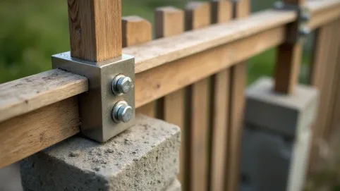 czy można przykręcić pergole do płotu