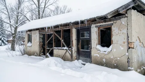 Czy można zostawić dom bez dachu na zimę