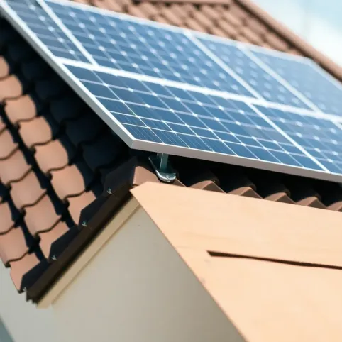 Czy panele fotowoltaiczne mogą wystawać poza obrys dachu