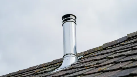 Czy trzeba ocieplać komin systemowy ponad dachem