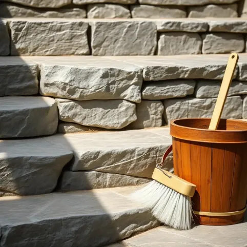 Czym myć schody z kamienia