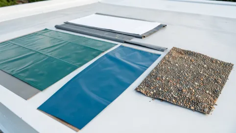 Czym pokryć płaski dach