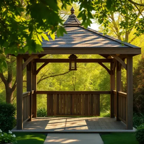 Czym pomalować altanę