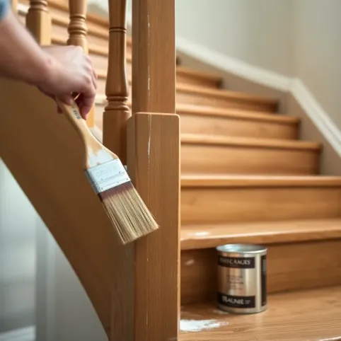 Czym pomalować schody drewniane wewnętrzne