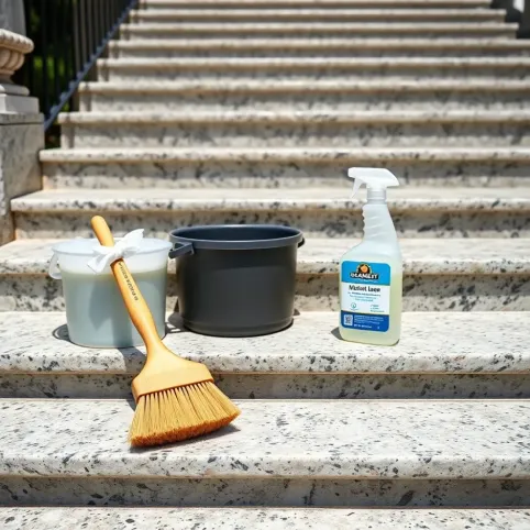 Czym wyczyścić schody granitowe