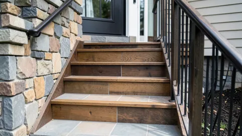 Czym wyłożyć schody zewnętrzne