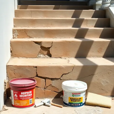 Czym wyrównać schody zewnętrzne