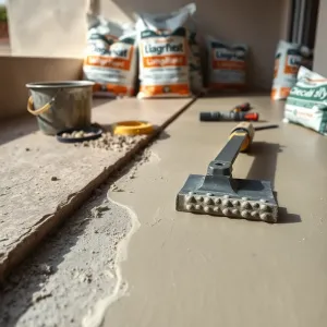 Czym wyrównać taras pod płytki