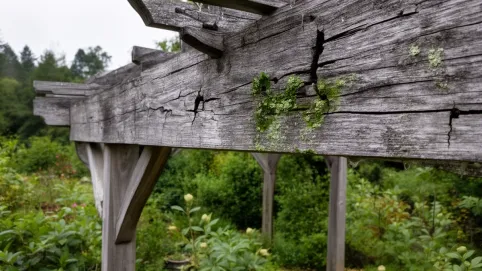 czym zabezpieczyć drewnianą pergolę