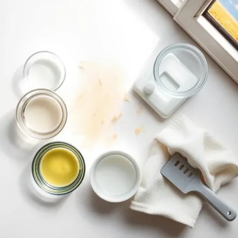 Czym zmyć klej z okien plastikowych po roletach