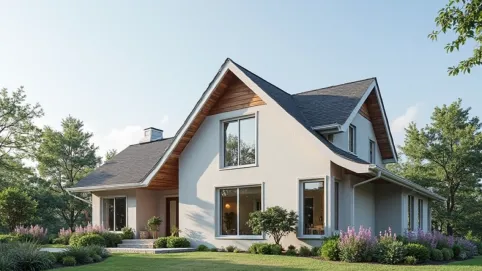 Dach dwuspadowy 30 stopni