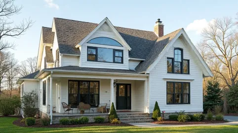 Dach dwuspadowy niesymetryczny