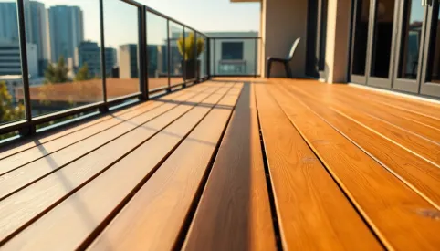 Deska kompozytowa na balkon montaż