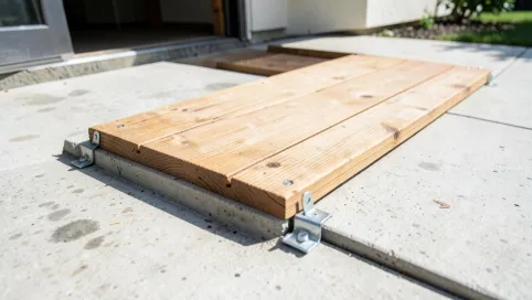 Deska tarasowa montaż na betonie