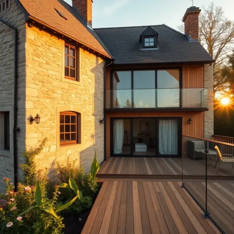 Dobudowa tarasu do starego domu