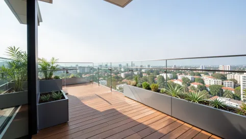 Dobudowa tarasu na piętrze