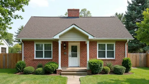 dom z dachem dwuspadowym bez garażu