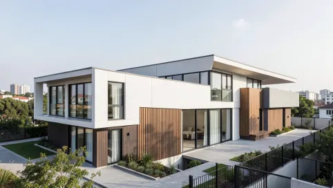 Domy z płaskim dachem projekty