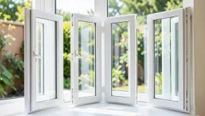 Drzwi tarasowe harmonijkowe PCV cena