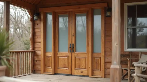 drzwi zewnętrzne na ganek