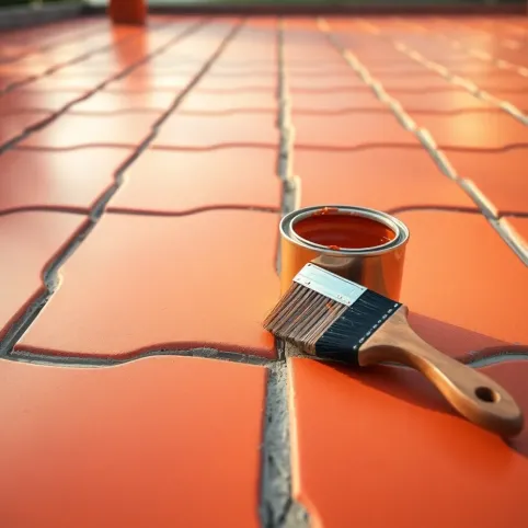 Farba do płyt tarasowych