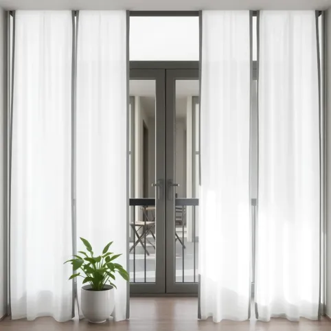 Firany balkonowe nowoczesne panele