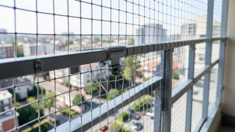 Firma montująca siatki na balkonie