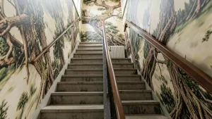 Fototapeta 3D na klatkę schodową