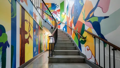 Fototapety na klatkę schodową