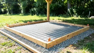 fundament pod altankę