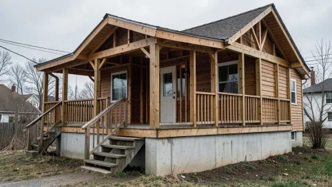 ganek bez pozwolenia