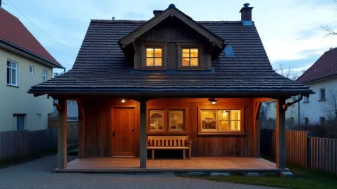 Ganek drewniany cena Opole