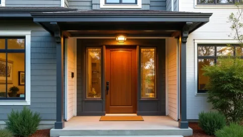 ganek wiatrołap zewnętrzny