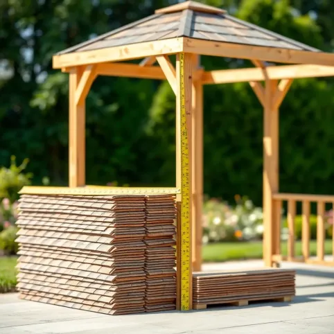 Ile gontu na altanę 3x3