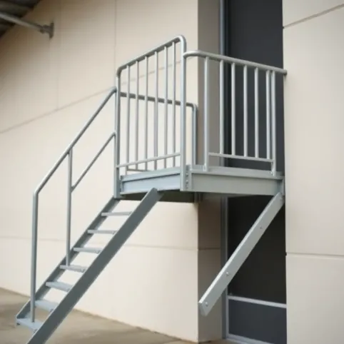 Ile kosztują schody metalowe zewnętrzne