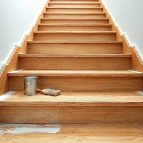 Ile kosztuje malowanie schodów drewnianych