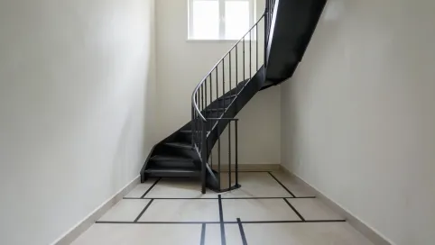 Ile miejsca na schody kręcone