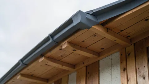 Ile powinien wystawać okap dachu