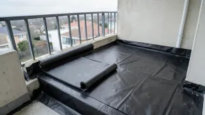 izolacja balkonu papa