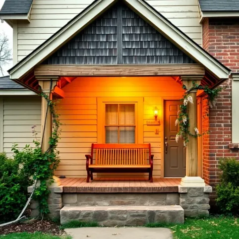 Jak dobudować ganek do starego domu