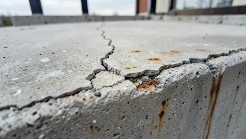 Jak naprawić popękany balkon