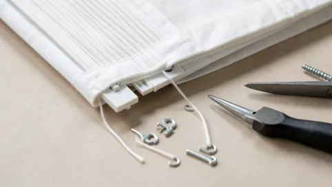 Jak naprawić roletę plisowaną