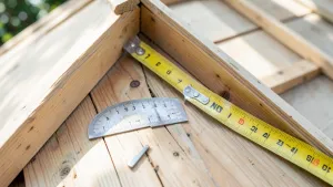 Jak obliczyć kąt nachylenia dachu jednospadowego