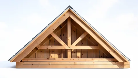 Jak obliczyć powierzchnię dachu dwuspadowego