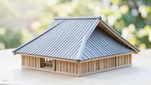 Jak obliczyć powierzchnię dachu jednospadowego