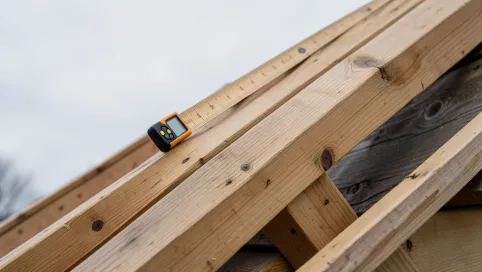 Jak obliczyć spadek dachu