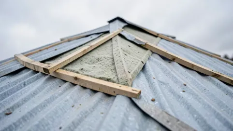 Jak ocieplić dach z blachy trapezowej